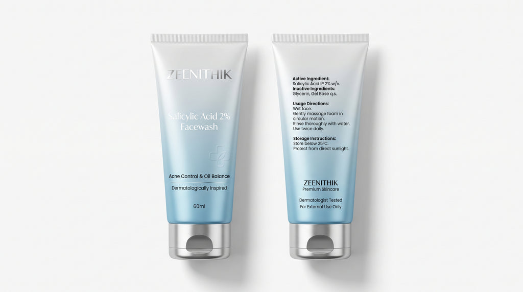 Zeenithik Salicylic Acid 2% Foaming Facewash